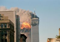 9.11事件中正在坍塌的世界贸易中心双塔 9.11事件中正在坍塌的世界贸易中心双塔