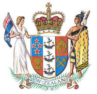 新西兰国徽 新西兰国徽