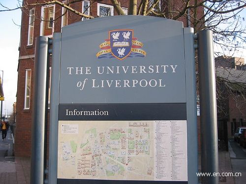 1,利物浦大学(university of liverpool)