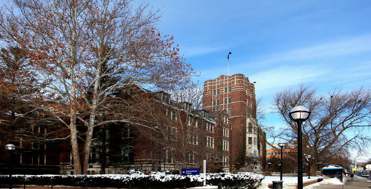 密歇根大学安娜堡分校地理位置