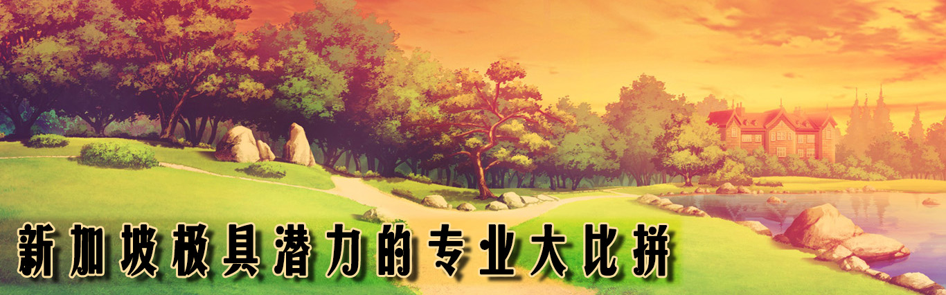 新加坡极具潜力的专业大比拼